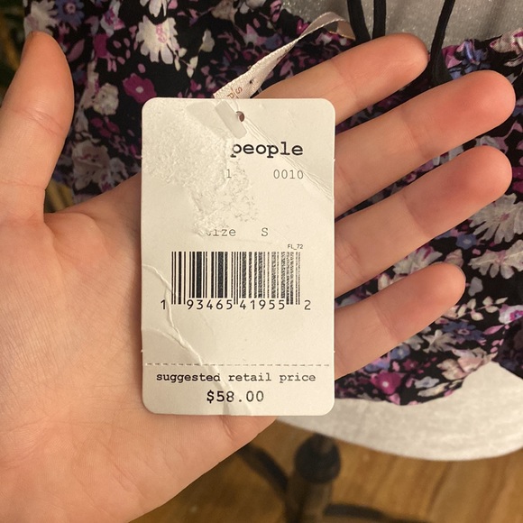 Free People Daisy Babe Top - size small - Picture 6 of 9